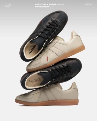 Hartcopy x adidas Originals BW ARMY "Muted Grey/Black"(ハートコピー アディダス オリジナルス) [KK3301/KK3303]