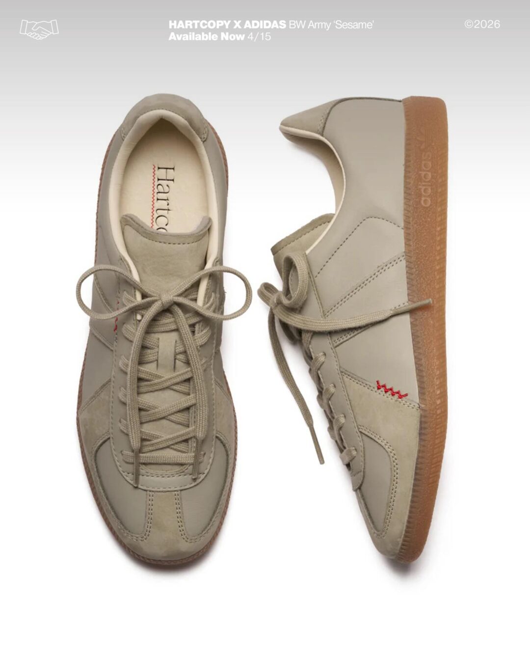 Hartcopy x adidas Originals BW ARMY “Muted Grey/Black” (ハートコピー アディダス オリジナルス) [KK3301/KK3303]