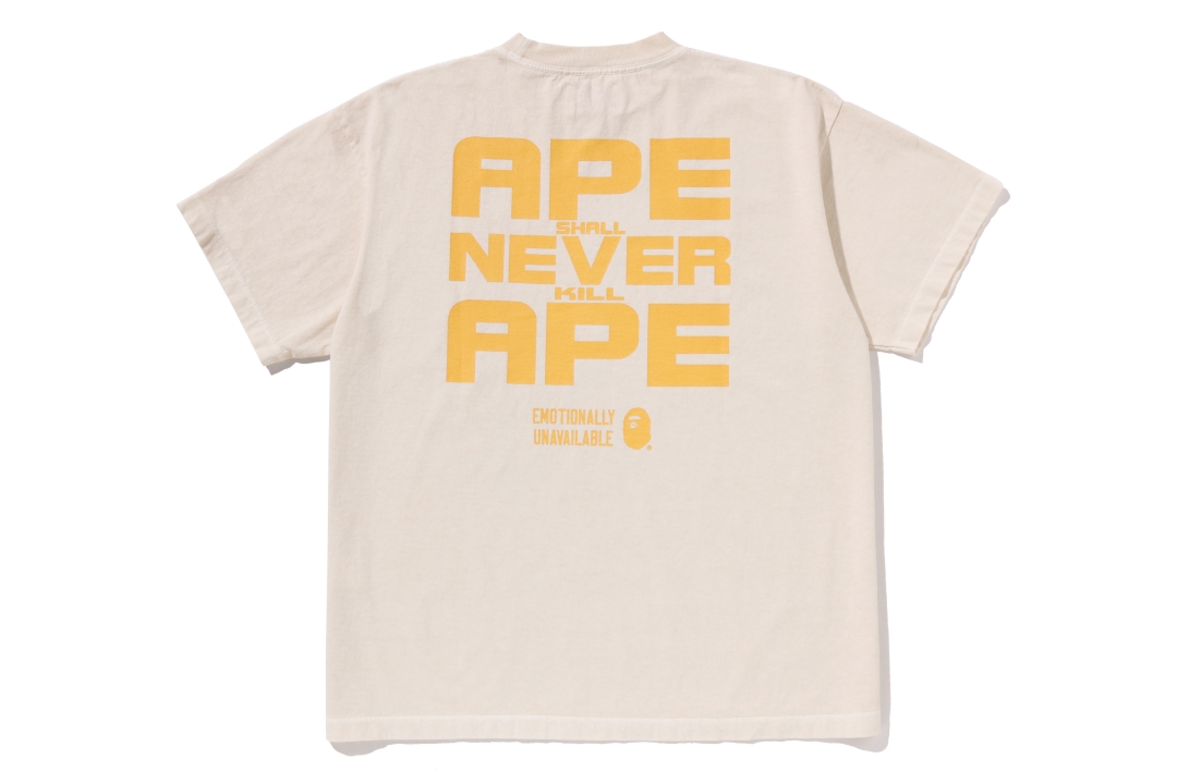 A BATHING APE × EMOTIONALLY UNAVAILABLE 2026 SS コラボが4/25 発売 (ア ベイシング エイプ エモーショナリー アンアベイラブル)