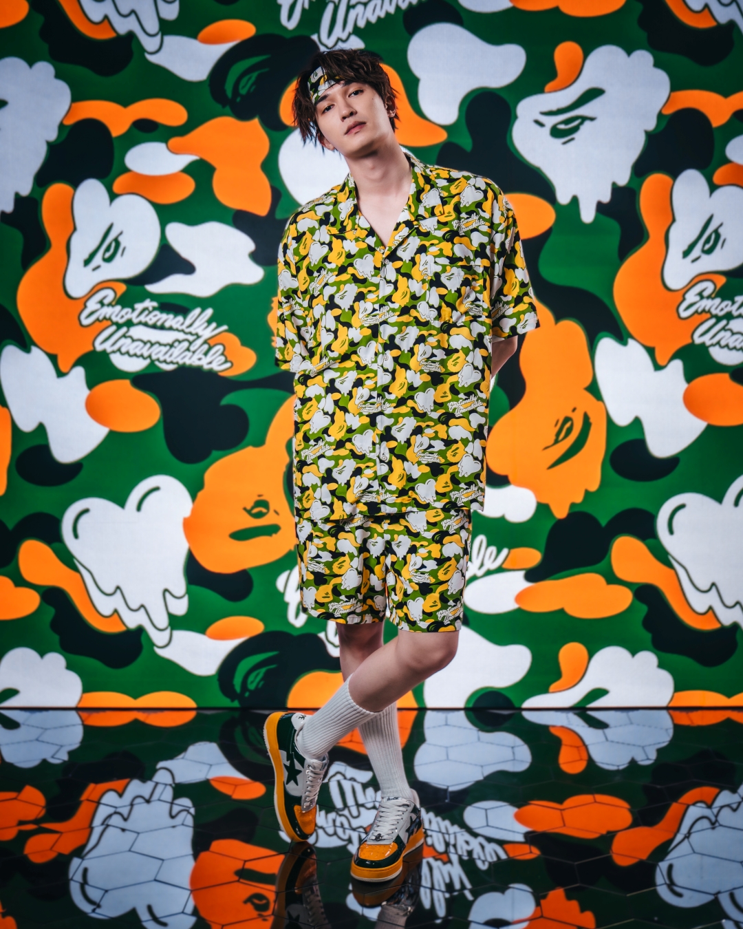 A BATHING APE × EMOTIONALLY UNAVAILABLE 2026 SS コラボが4/25 発売 (ア ベイシング エイプ エモーショナリー アンアベイラブル)