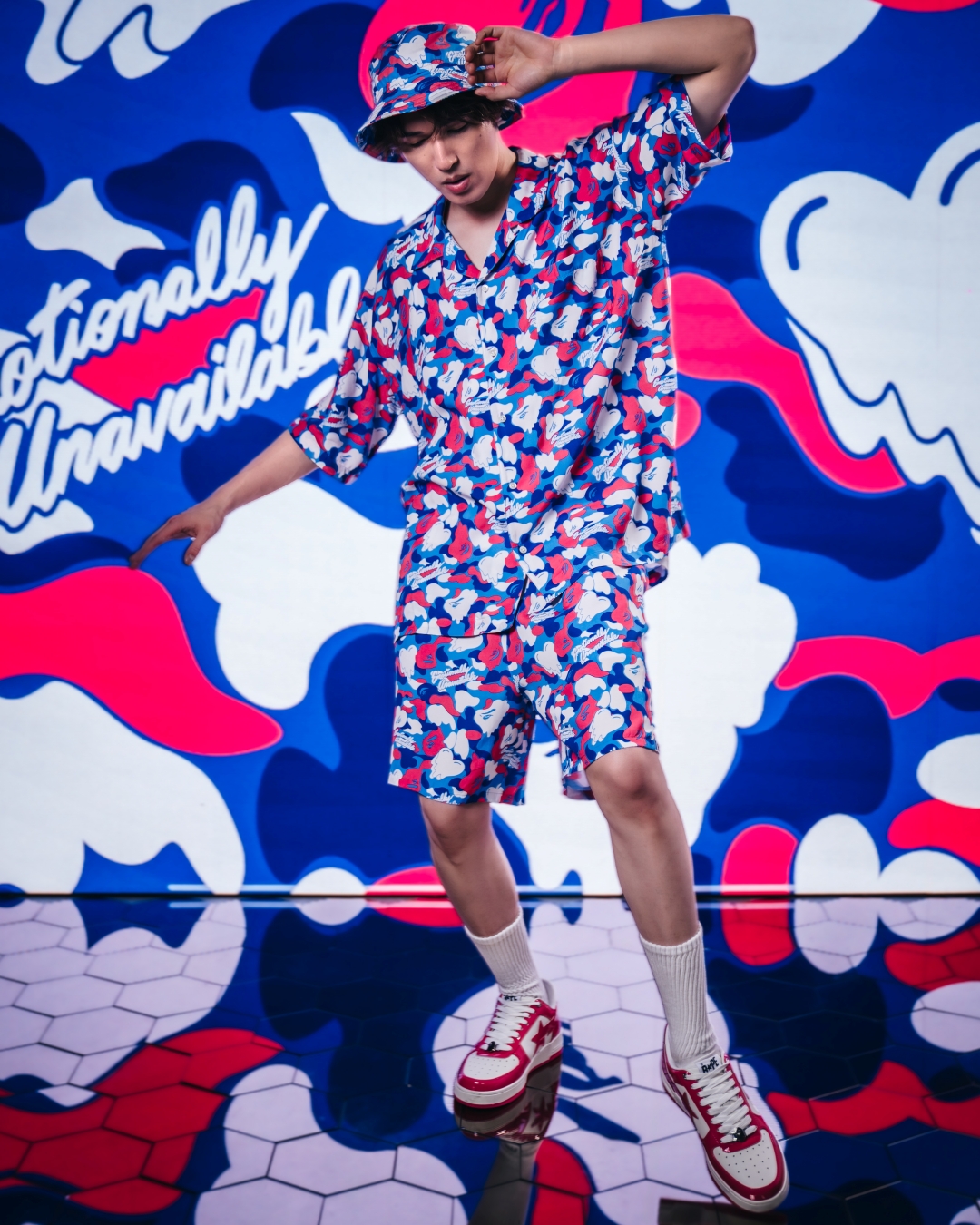 A BATHING APE × EMOTIONALLY UNAVAILABLE 2026 SS コラボが4/25 発売 (ア ベイシング エイプ エモーショナリー アンアベイラブル)