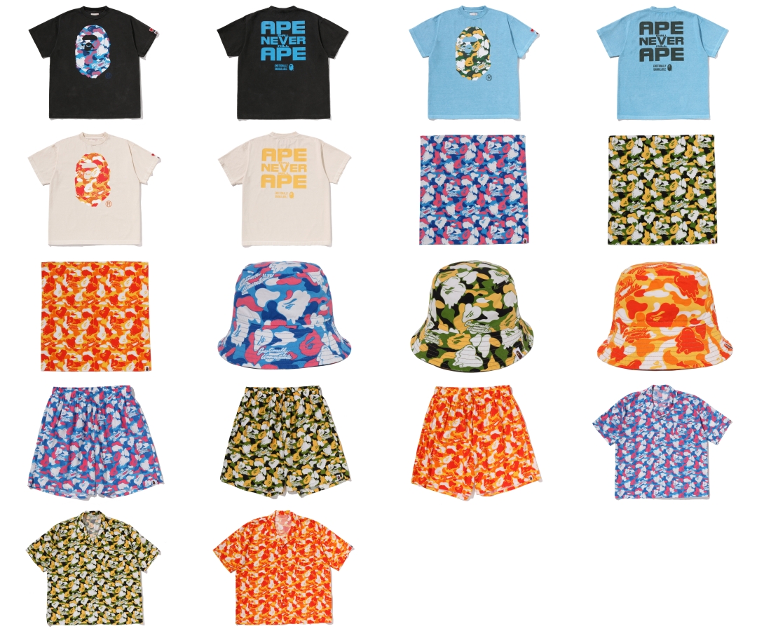 A BATHING APE × EMOTIONALLY UNAVAILABLE 2026 SS コラボが4/25 発売 (ア ベイシング エイプ エモーショナリー アンアベイラブル)