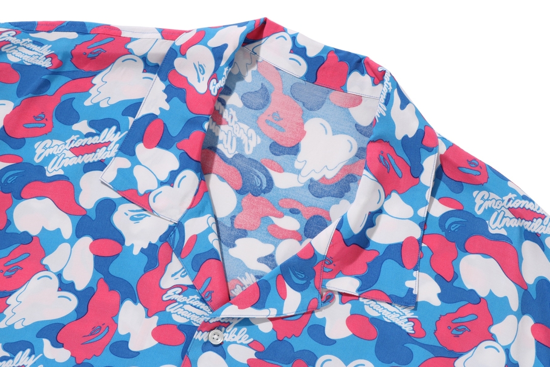 A BATHING APE × EMOTIONALLY UNAVAILABLE 2026 SS コラボが4/25 発売 (ア ベイシング エイプ エモーショナリー アンアベイラブル)