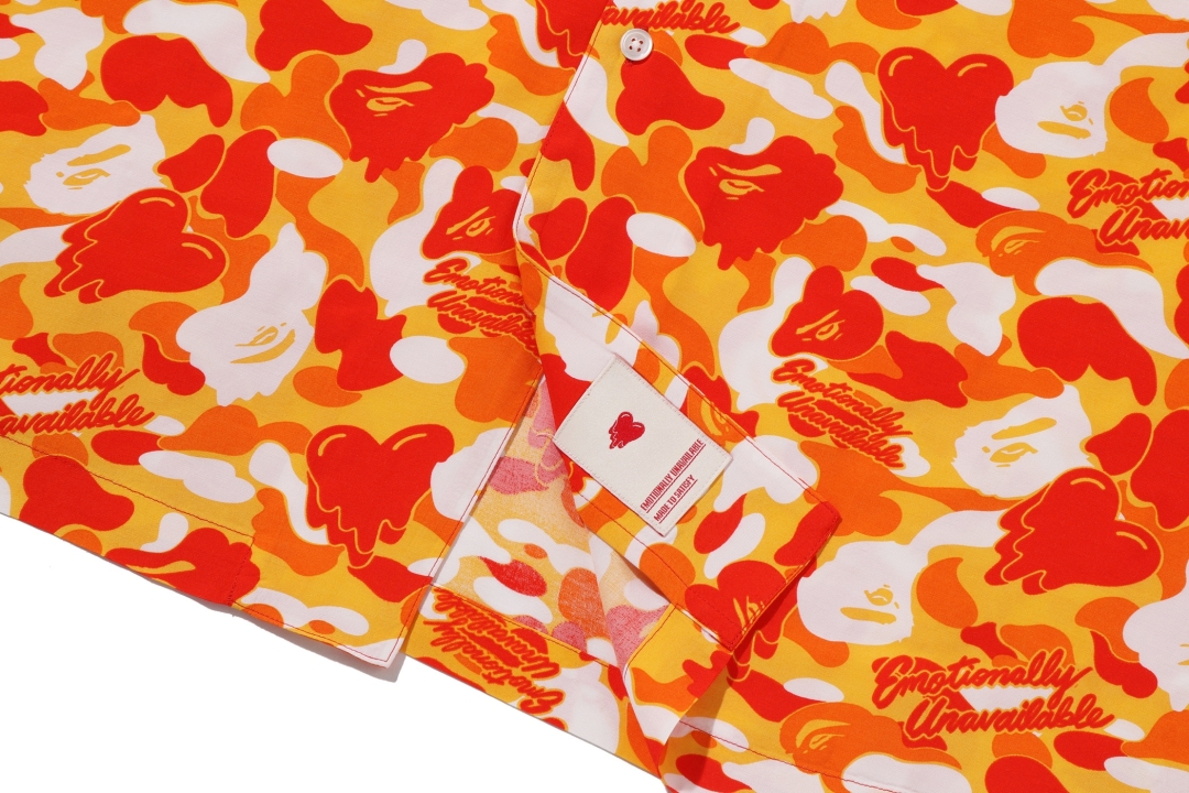 A BATHING APE × EMOTIONALLY UNAVAILABLE 2026 SS コラボが4/25 発売 (ア ベイシング エイプ エモーショナリー アンアベイラブル)