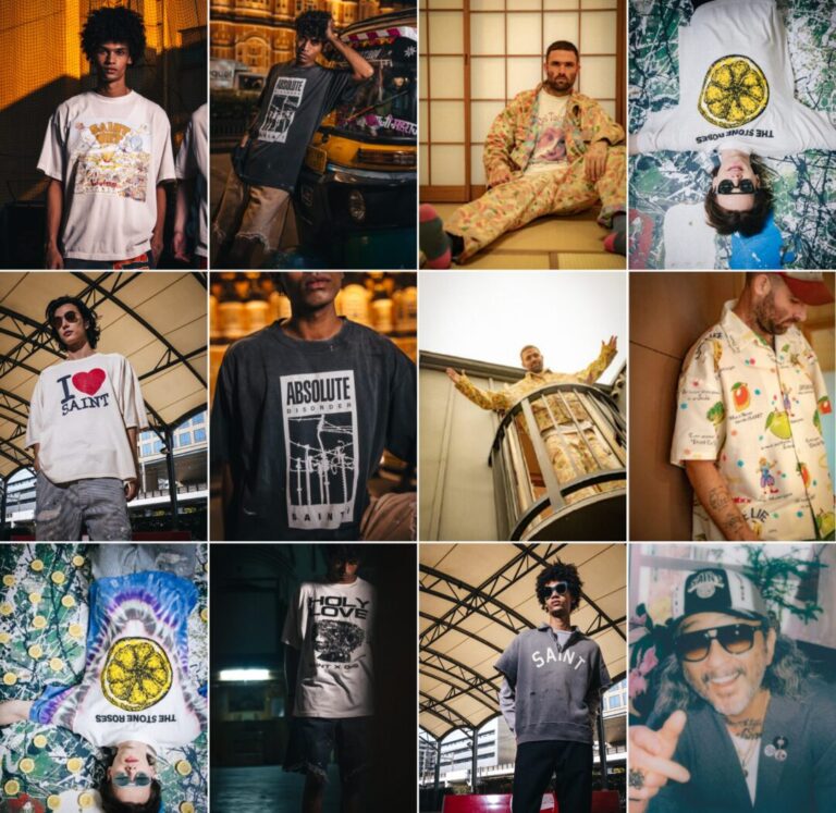 SAINT Mxxxxxx 2026 SS 7th Dropとして「THE STONE ROSES」「Sean