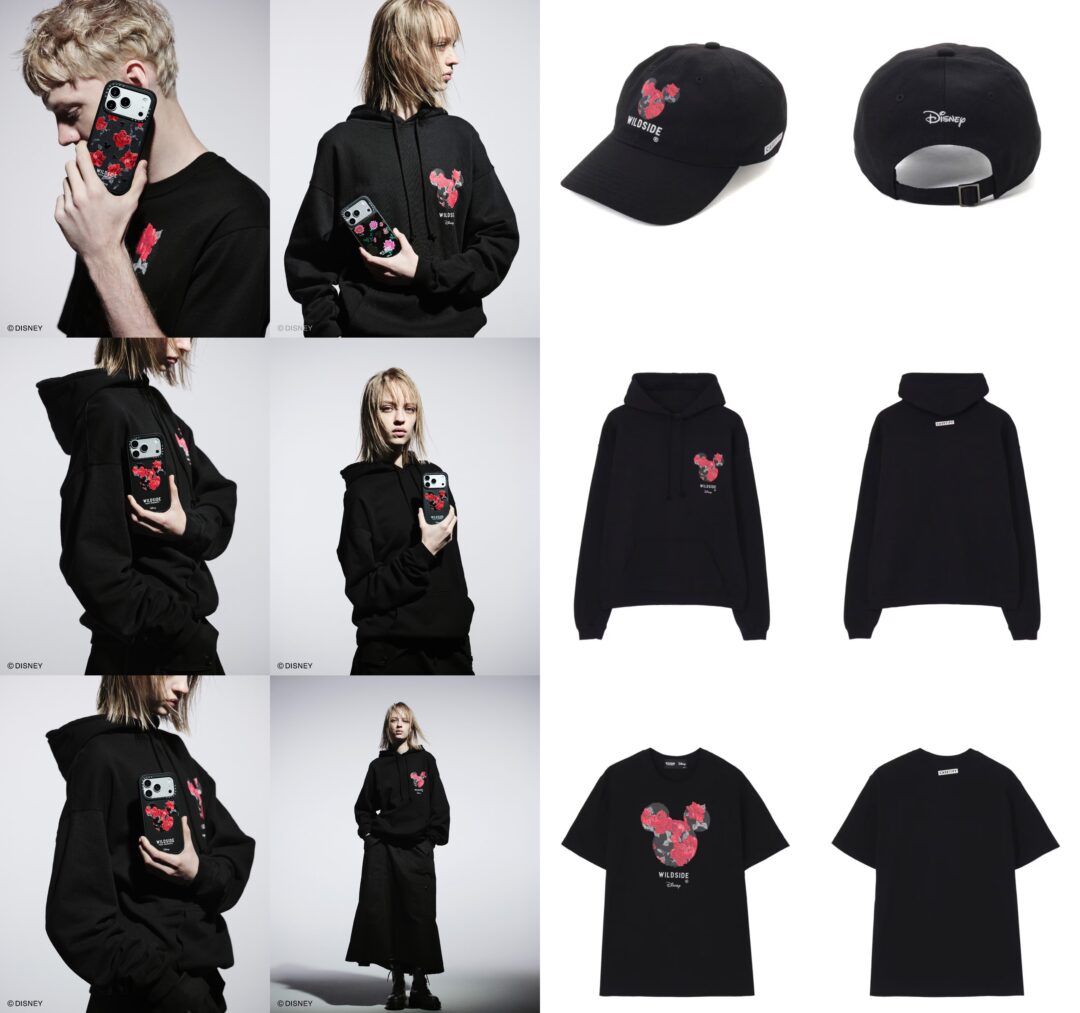 Disney × WILDSIDE YOHJI YAMAMOTO × CASETiFY Special Edition Collectionが2026年 4/10 発売 (ディズニー ワイルドサイド ヨウジヤマモト ケースティファイ)