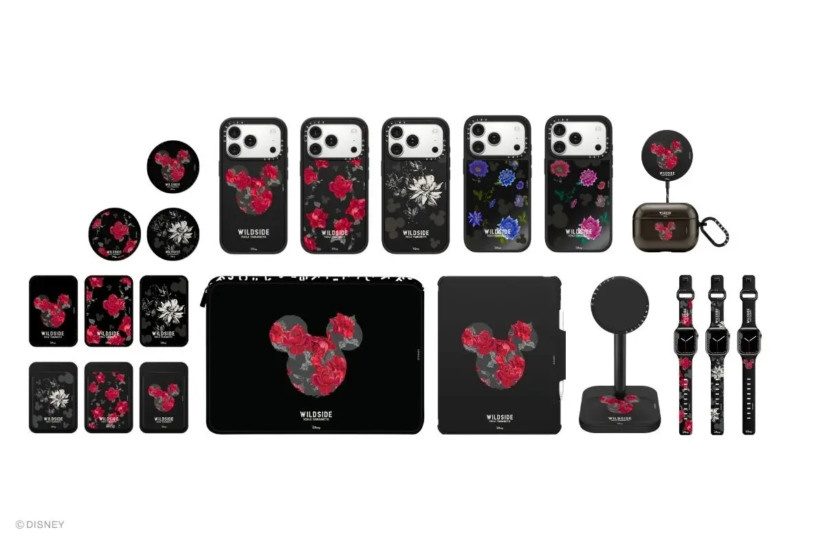 Disney × WILDSIDE YOHJI YAMAMOTO × CASETiFY Special Edition Collectionが2026年 4/10 発売 (ディズニー ワイルドサイド ヨウジヤマモト ケースティファイ)