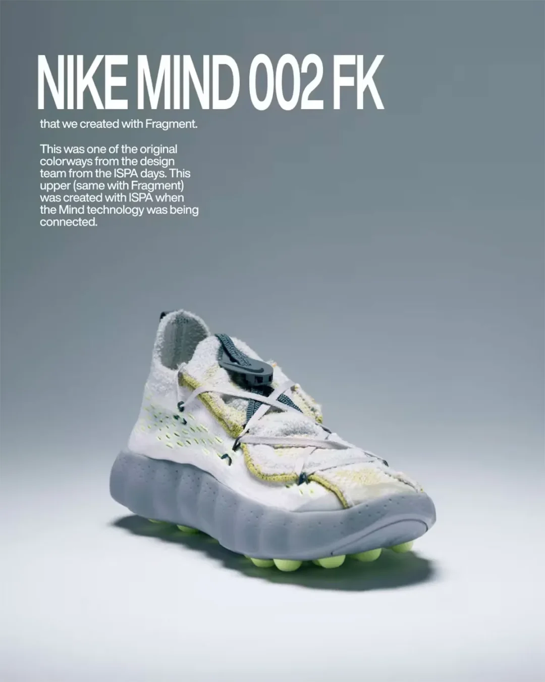 【2026年 夏 発売予定】NIKE MIND 002 FLYKNIT QS “White/Pure Platinum” (ナイキ マインド フライニット “ホワイト/ピュアプラチナム”) [IR2176-100]