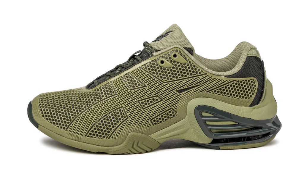 【2026年 5/1 発売】ASICS NOVALIS GEL-TEREMOA II by KIKO KOSTADINOV “Dark Gull Grey/Mosstone” (アシックス ノヴァリス キコ・コスタディノフ ゲルテレモア “グレー/モスストーン”) [1203A807.020/1203A807.300]