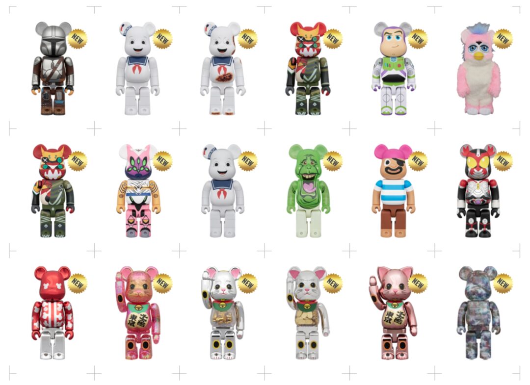 ダンダダン ターボババア、仮面ライダーアギト、エヴァンゲリオン、トイストーリー など、受注生産/限定販売ベアブリック 2026年5月度 (BE@RBRICK)