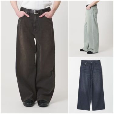 monkey time 2026 SS "ライトオンス デニム バギー パンツ"が発売 (モンキータイム)