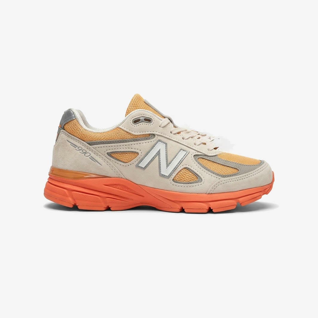 【2026年 発売予定】New Balance U990v4 MO4 “Moonbeam/Tangerine Heat/Dried Orange” Made in USA (ニューバランス) [U990MO4]