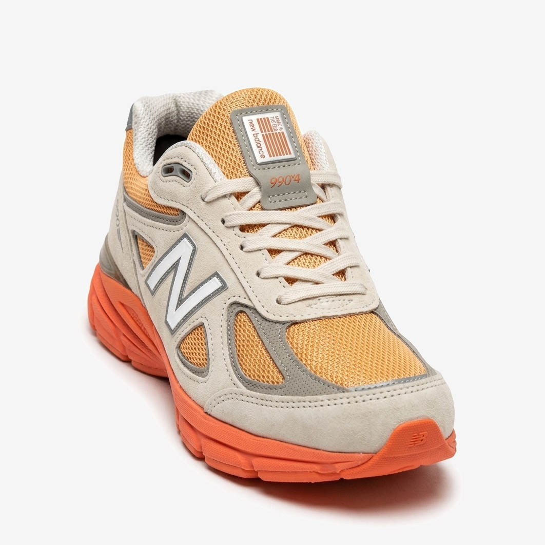 【2026年 発売予定】New Balance U990v4 MO4 “Moonbeam/Tangerine Heat/Dried Orange” Made in USA (ニューバランス) [U990MO4]