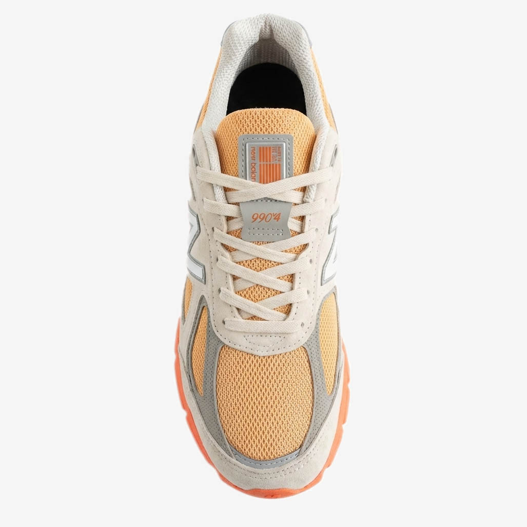 【2026年 発売予定】New Balance U990v4 MO4 “Moonbeam/Tangerine Heat/Dried Orange” Made in USA (ニューバランス) [U990MO4]
