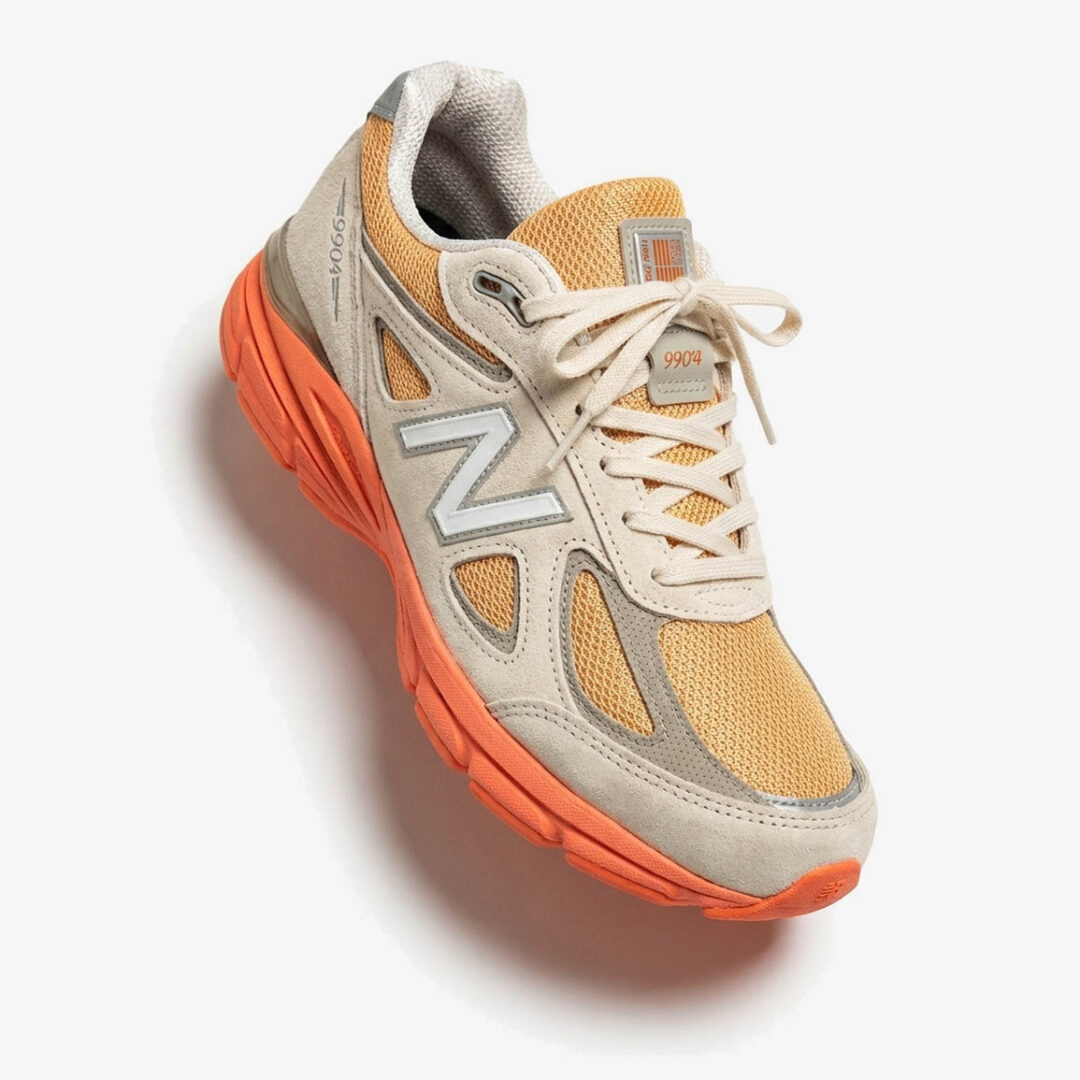 【2026年 発売予定】New Balance U990v4 MO4 “Moonbeam/Tangerine Heat/Dried Orange” Made in USA (ニューバランス) [U990MO4]