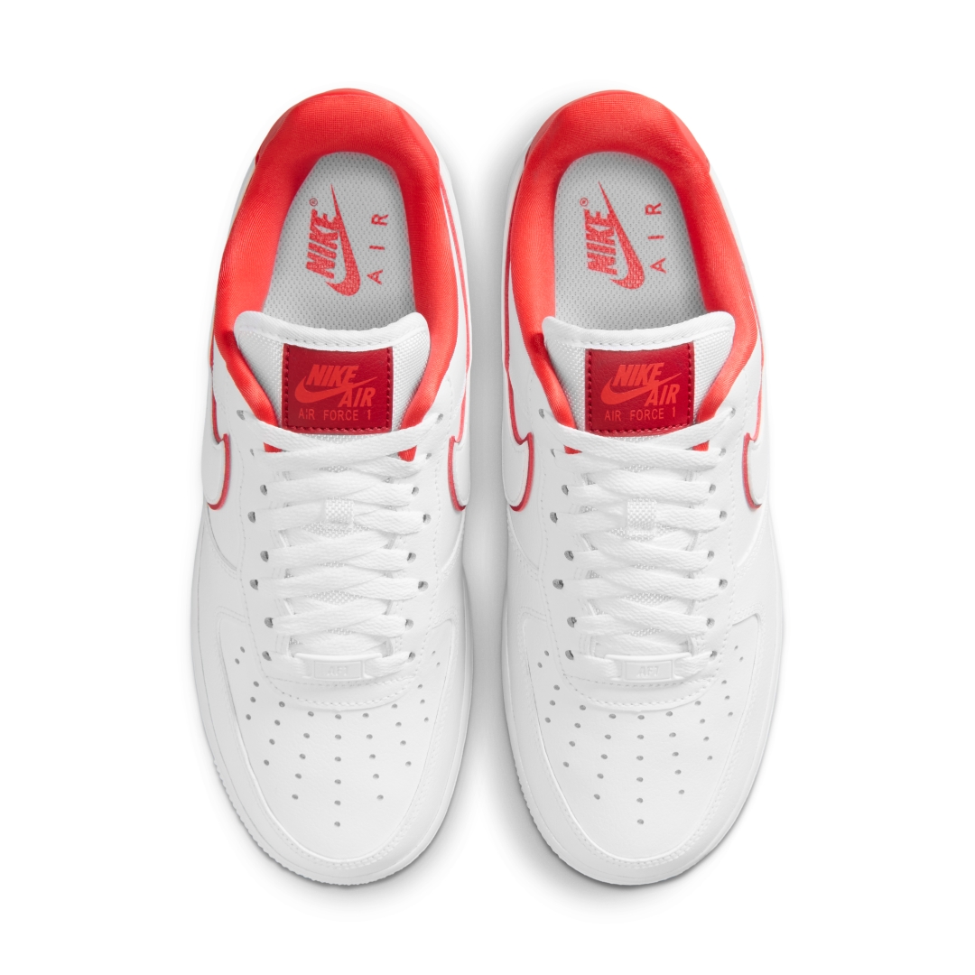 【2026年 発売予定】NIKE W AIR FORCE 1 LOW ESSENTIAL “White/Tough Red” (ナイキ エア フォース ロー エッセンシャル “ホワイト/タフレッド”) [IO4226-105]