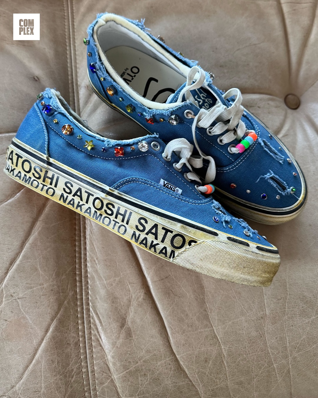 【2026年 発売予定】OTW by VANS x SATOSHI NAKAMOTO ERA 95 “Lucky Charms Round Jewel Edition/Blue” (バンズ サトシ・ナカモト エラ)