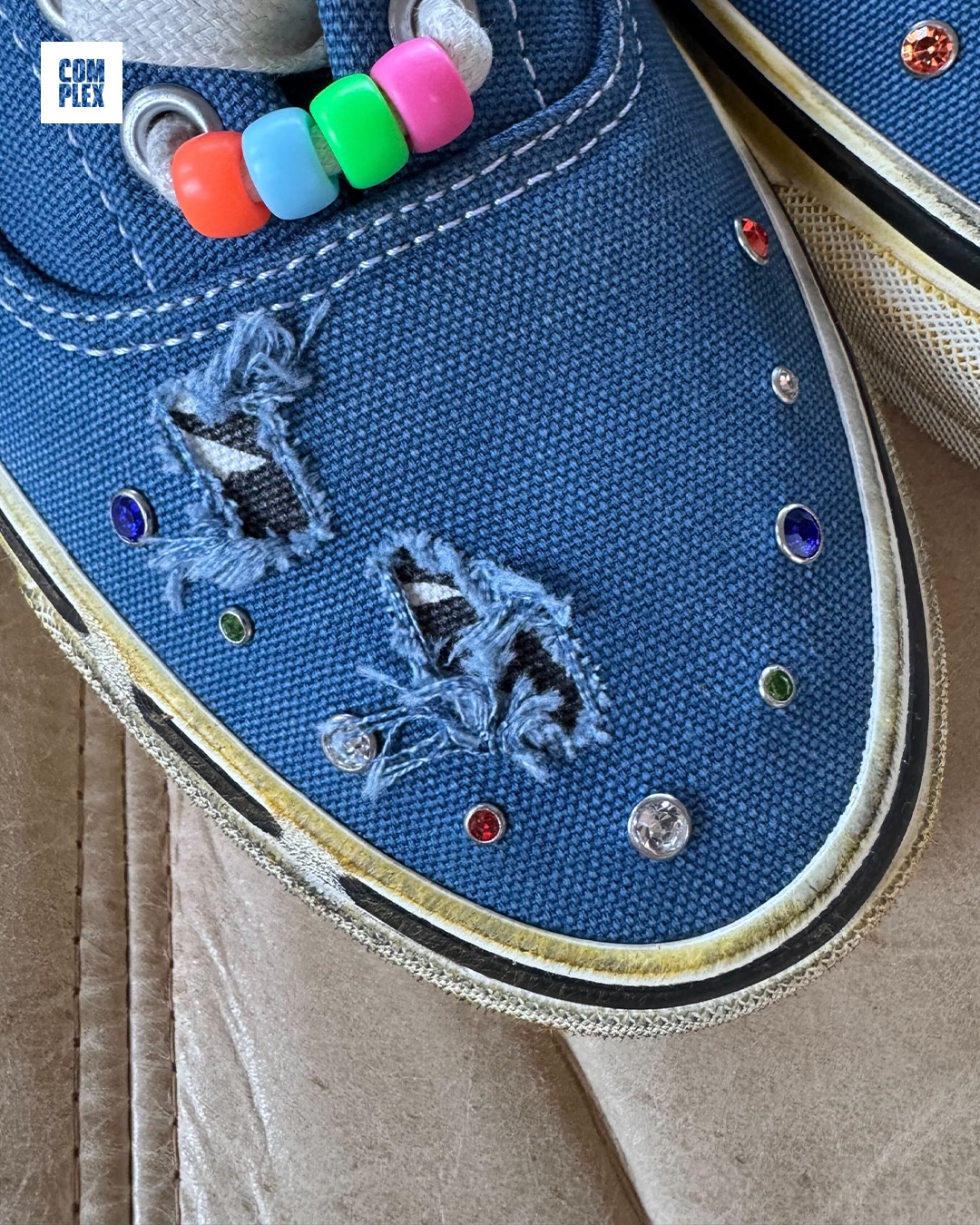 【2026年 発売予定】OTW by VANS x SATOSHI NAKAMOTO ERA 95 “Lucky Charms Round Jewel Edition/Blue” (バンズ サトシ・ナカモト エラ)