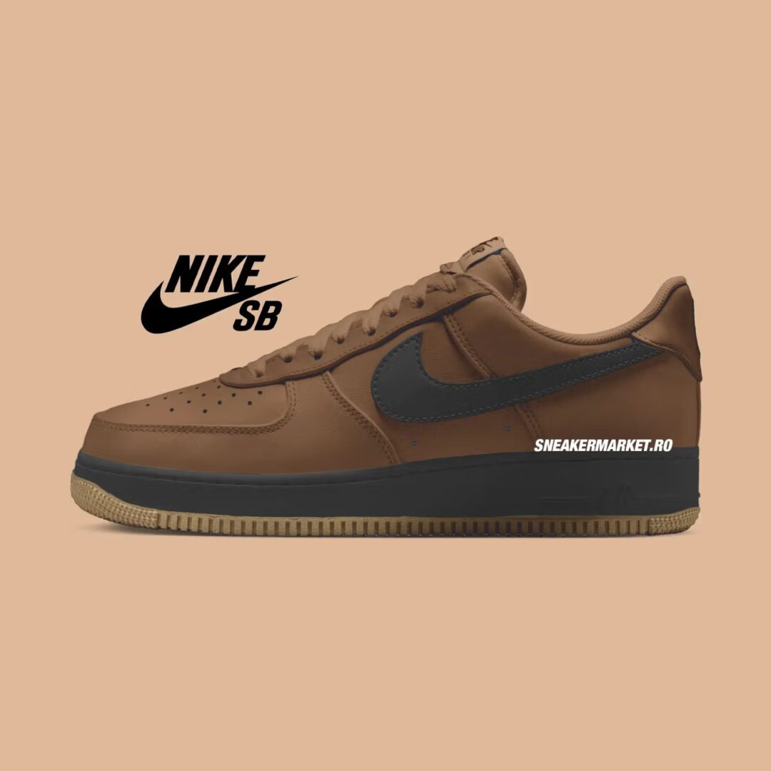 【2026年 発売予定】NIKE SB AIR FORCE 1 LOW “Light Chocolate/Black” (ナイキ SB エア フォース 1 ロー “ライトチョコレート/ブラック”) [HM8517-201]