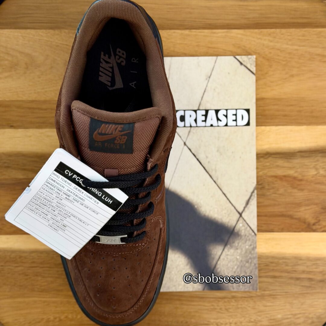 【2026年 発売予定】NIKE SB AIR FORCE 1 LOW “Light Chocolate/Black” (ナイキ SB エア フォース 1 ロー “ライトチョコレート/ブラック”) [HM8517-201]