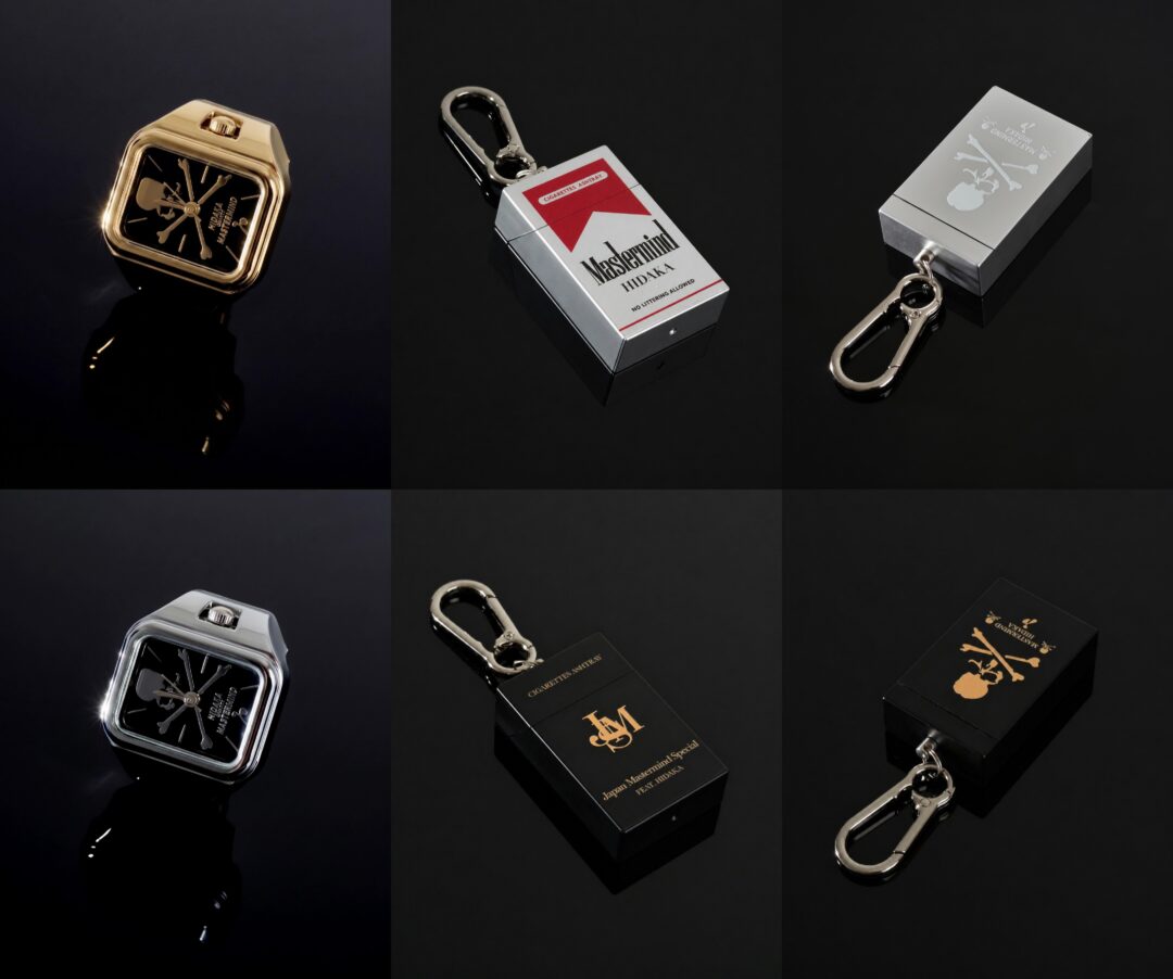 HIDAKA × mastermind JAPAN "Ring Watch & Portable Ashtray"がGR8限定で2026年 5/9 発売 (ヒダカ マスターマインド ジャパン)