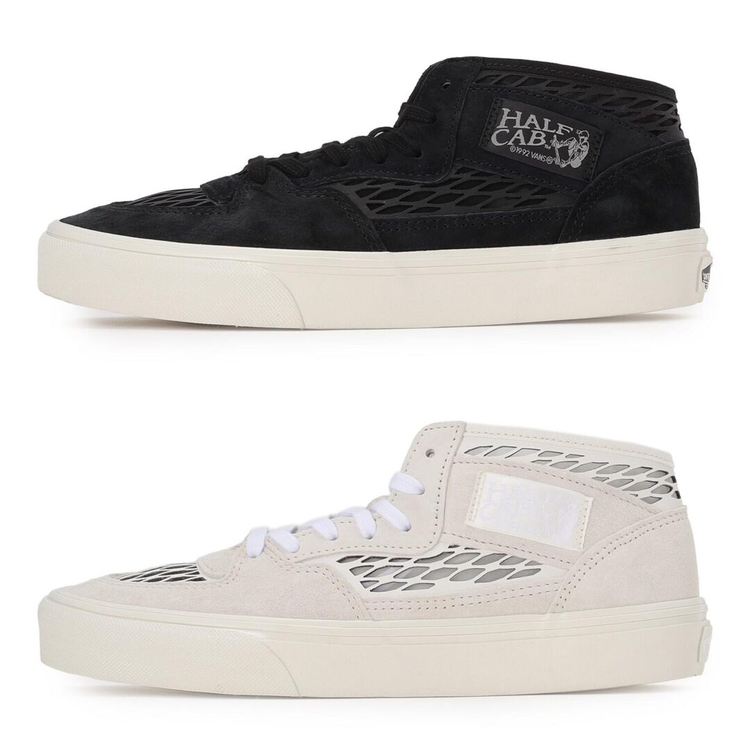 【2026年 6/1 発売】VANS HALF CAB DECON “MARSHMALLOW/BLACK” (バンズ ハーフキャブ デコン) [VN000EKMCCZ/VN000EKMBLA]