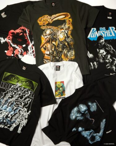 HUF FOR MARVEL COLLECTIONが2026年 5/8 発売 (ハフ マーベル 2026年 夏/サマー コレクション)