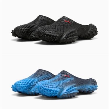【2026年 5/21 発売】PUMA × A$AP ROCKY MOSTRO MULE “Black/Blue Glimmer” (プーマ エイサップ・ロッキー モストロ ミュール) [408909-03/408909-04]