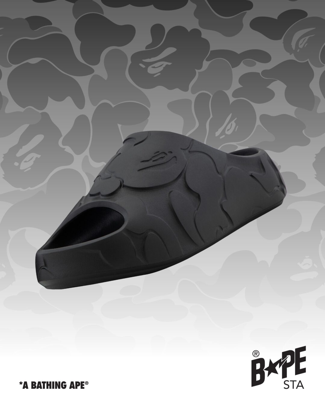 A BATHING APE 2026 SS “BAPE SLIDE”が2026年 5/29 12:00 & 5/30 発売 (ア ベイシング エイプ “ベイプ スライド”)
