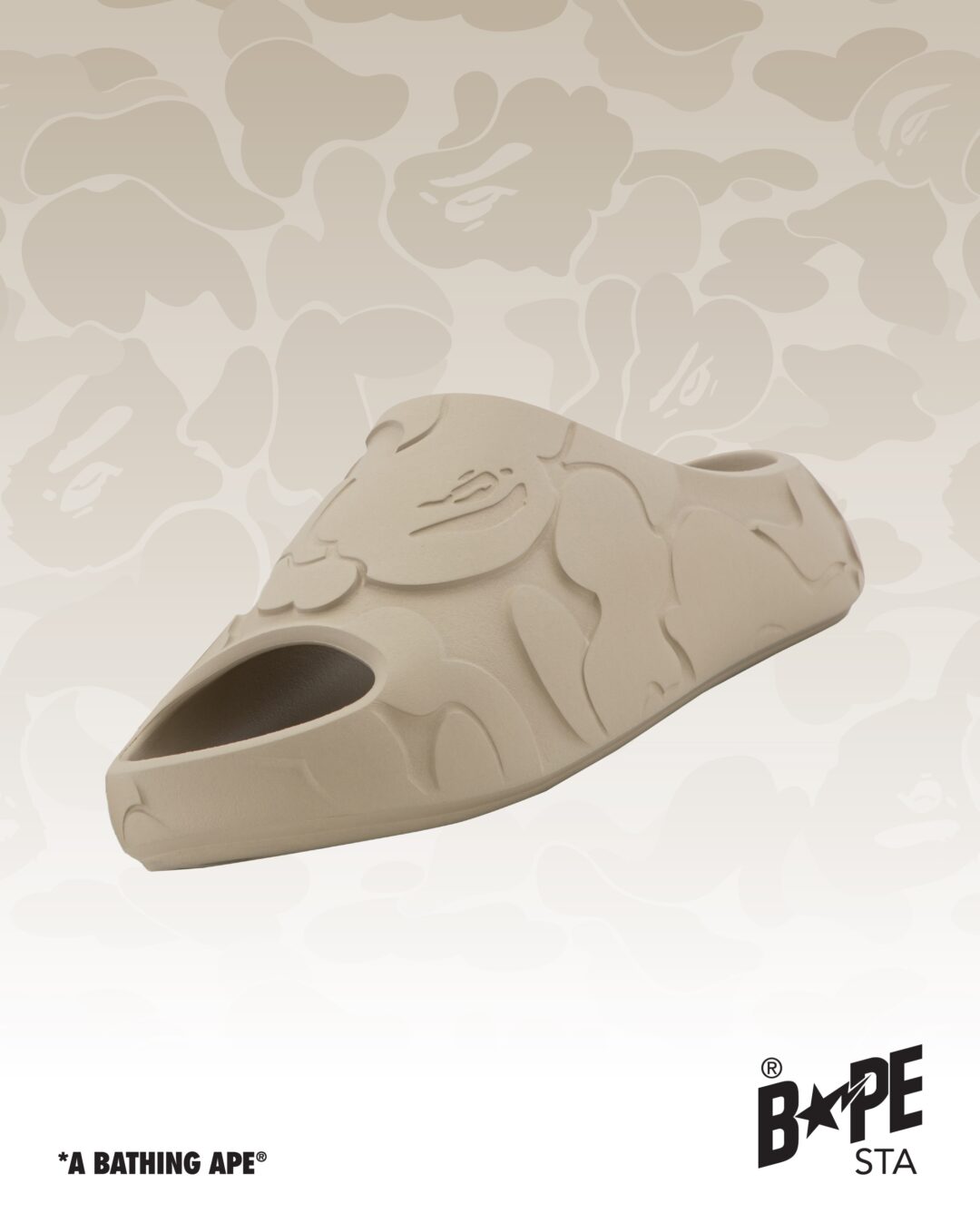 A BATHING APE 2026 SS “BAPE SLIDE”が2026年 5/29 12:00 & 5/30 発売 (ア ベイシング エイプ “ベイプ スライド”)