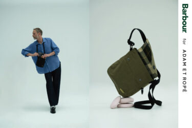 ADAM ET ROPE’ × Barbour 別注 “EX TRANSPORT CROSSBODY BAG”が2026年 5/30 発売 (アダム エ ロペ バブアー)