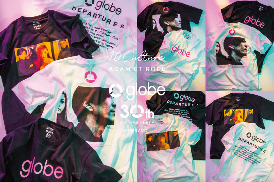 アーティスト globe × 10Culture for ADAM ET ROPÉ コラボアイテムが2026年 5/7 予約、5/14 & 5/16 発売 (グローブ 小室哲哉 テンカルチャー アダム エ ロぺ)