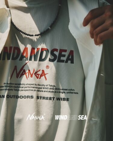 WIND AND SEA x NANGA 2026 SSが5/29 発売 (ウィンダンシー ナンガ 2026年 春夏)