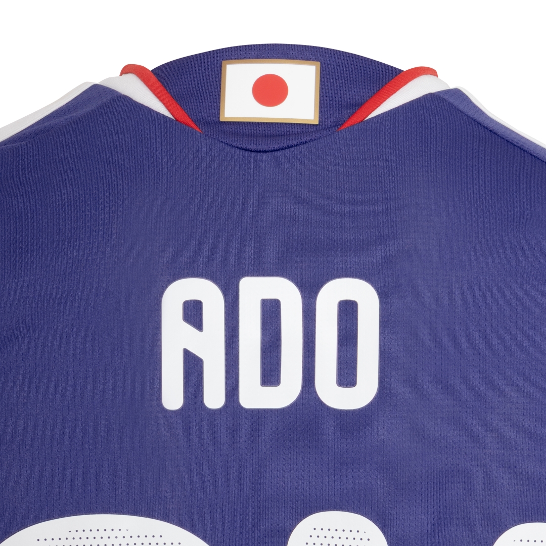 歌い手「Ado」× アディダス サッカー日本代表 2026 ホーム レプリカ ユニフォームが2026年 6/8 10:00 発売 (アド adidas Japan National Football Team 2026 Home Replica Jersey) [KN0769]
