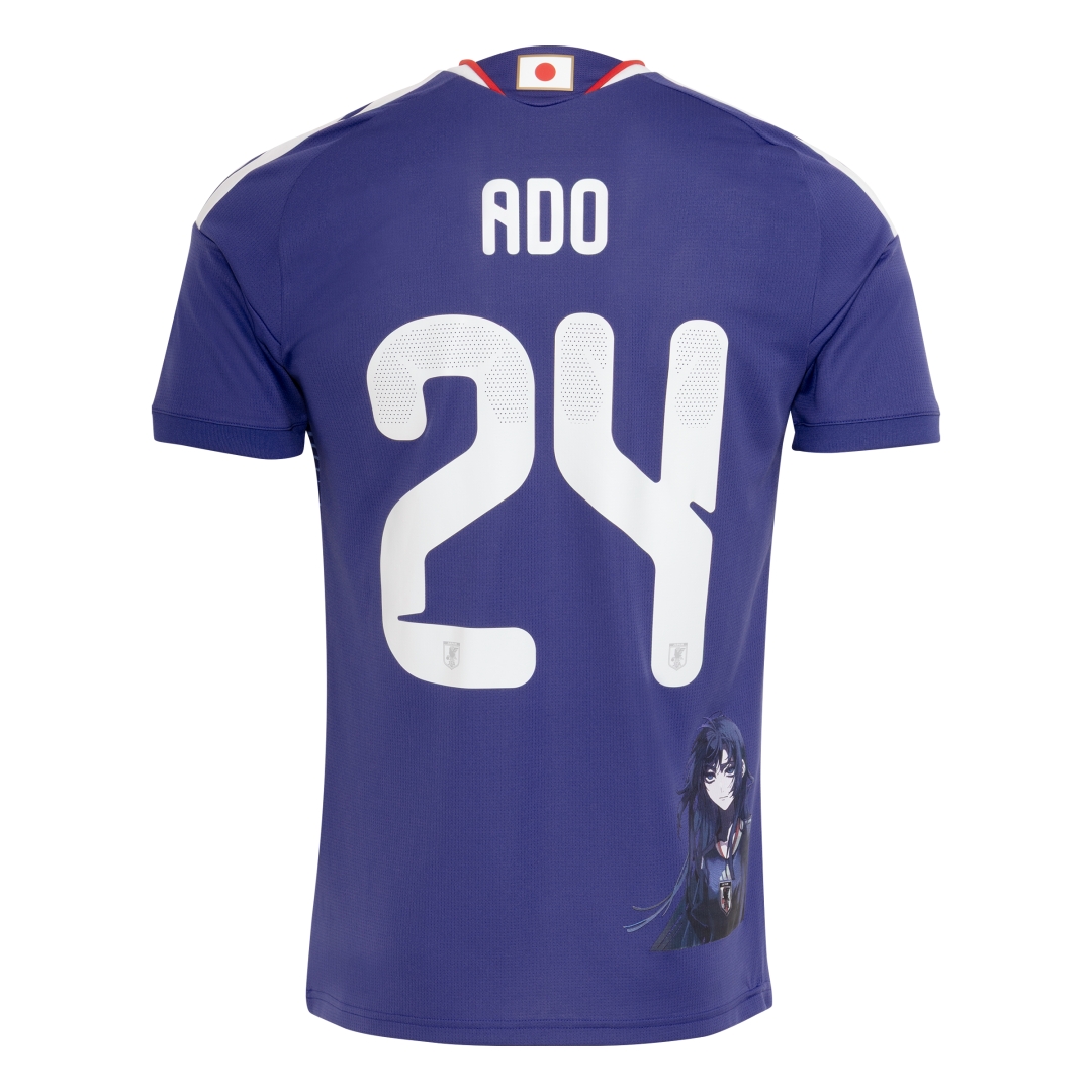 歌い手「Ado」× アディダス サッカー日本代表 2026 ホーム レプリカ ユニフォームが2026年 6/8 10:00 発売 (アド adidas Japan National Football Team 2026 Home Replica Jersey) [KN0769]