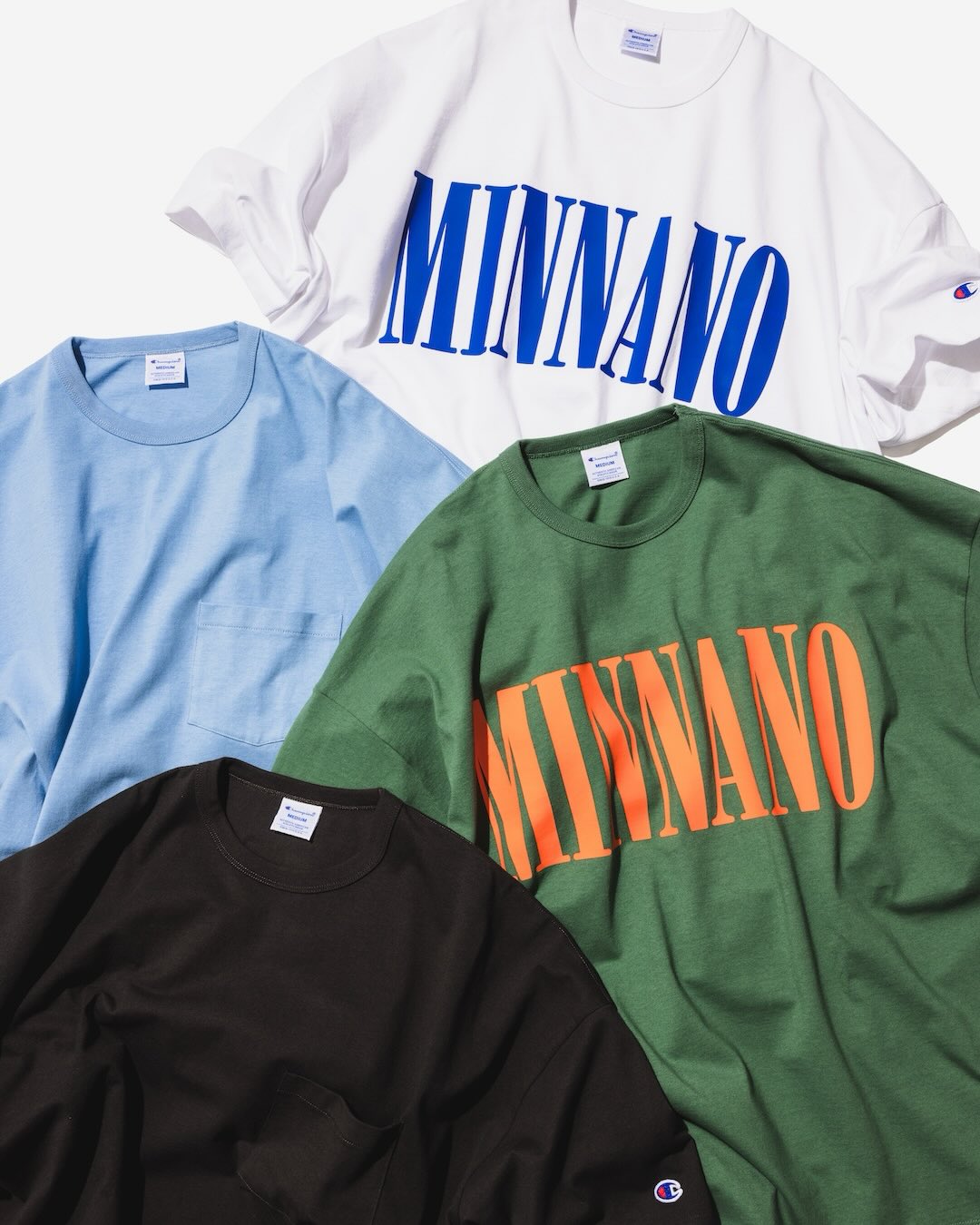 Champion for BEAMS by MIN-NANO 2026 SS “Logo Tee & Pocket Tee”が5/16 発売 (チャンピン ビームス バイ ミンナノ)