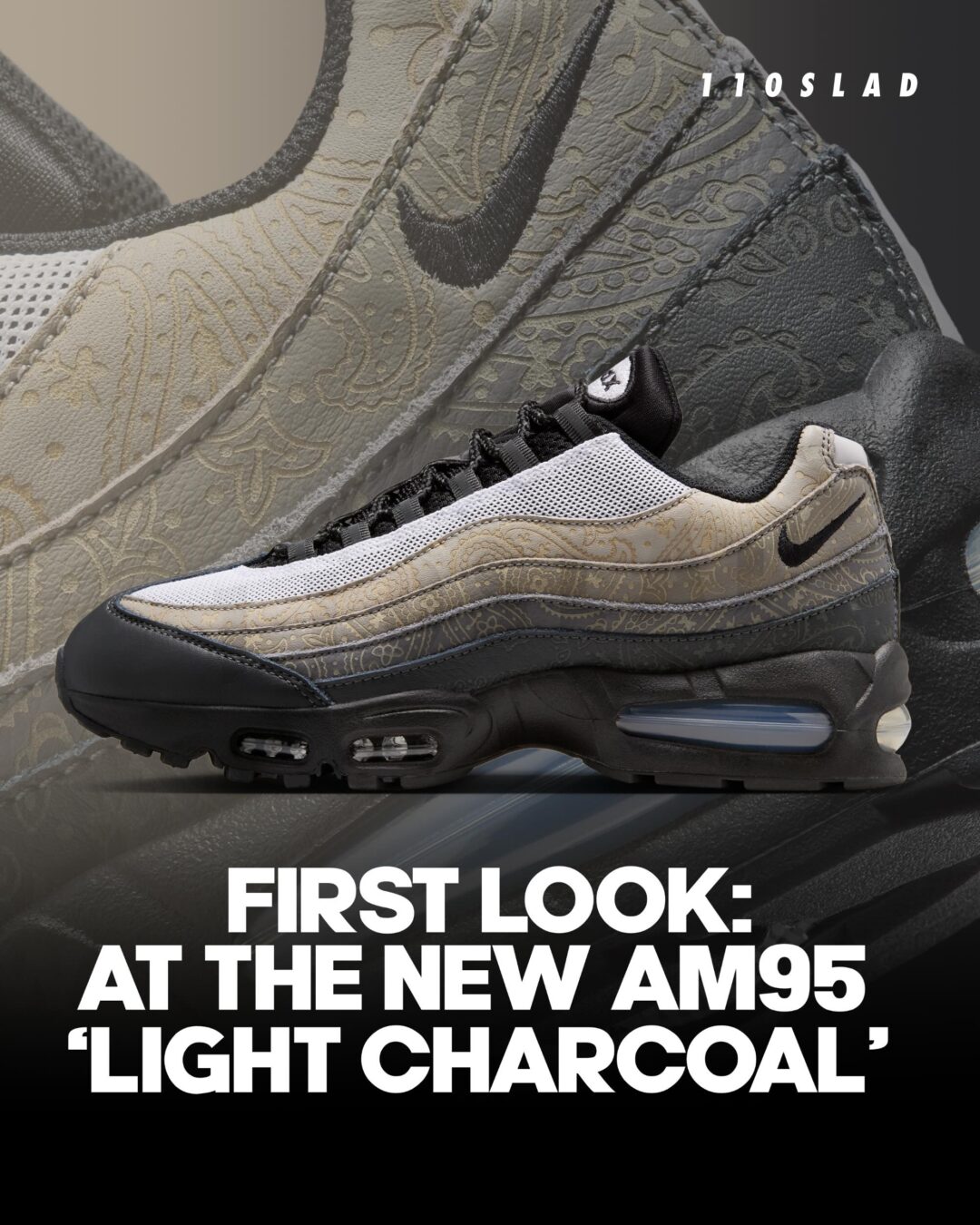 【2026年 発売予定】NIKE AIR MAX 95 SP LEATHER "Paisley/White” (ナイキ エア マックス レザー “ペイズリー/ホワイト”)