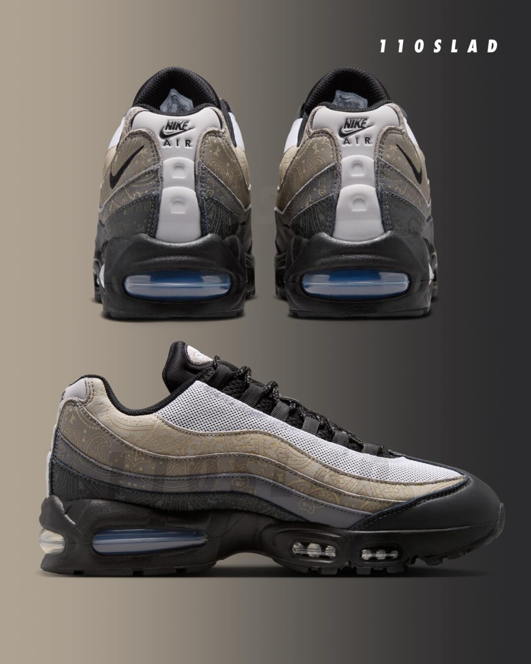 【2026年 発売予定】NIKE AIR MAX 95 BIG BUBBLE SP LEATHER “Paisley/White” (ナイキ エア マックス ビッグバブル レザー “ペイズリー/ホワイト”)