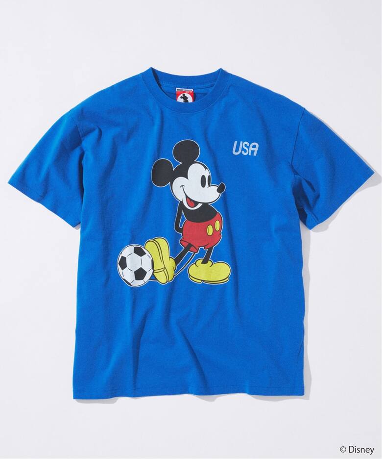 JOURNAL STANDARD × Disney MICKEY MOUSE 別注 “ワールドカップ サッカー プリント Tシャツ”が2026年 6月上旬 発売 (ジャーナルスタンダード ディズニー ミッキーマウス WORLD CUP)