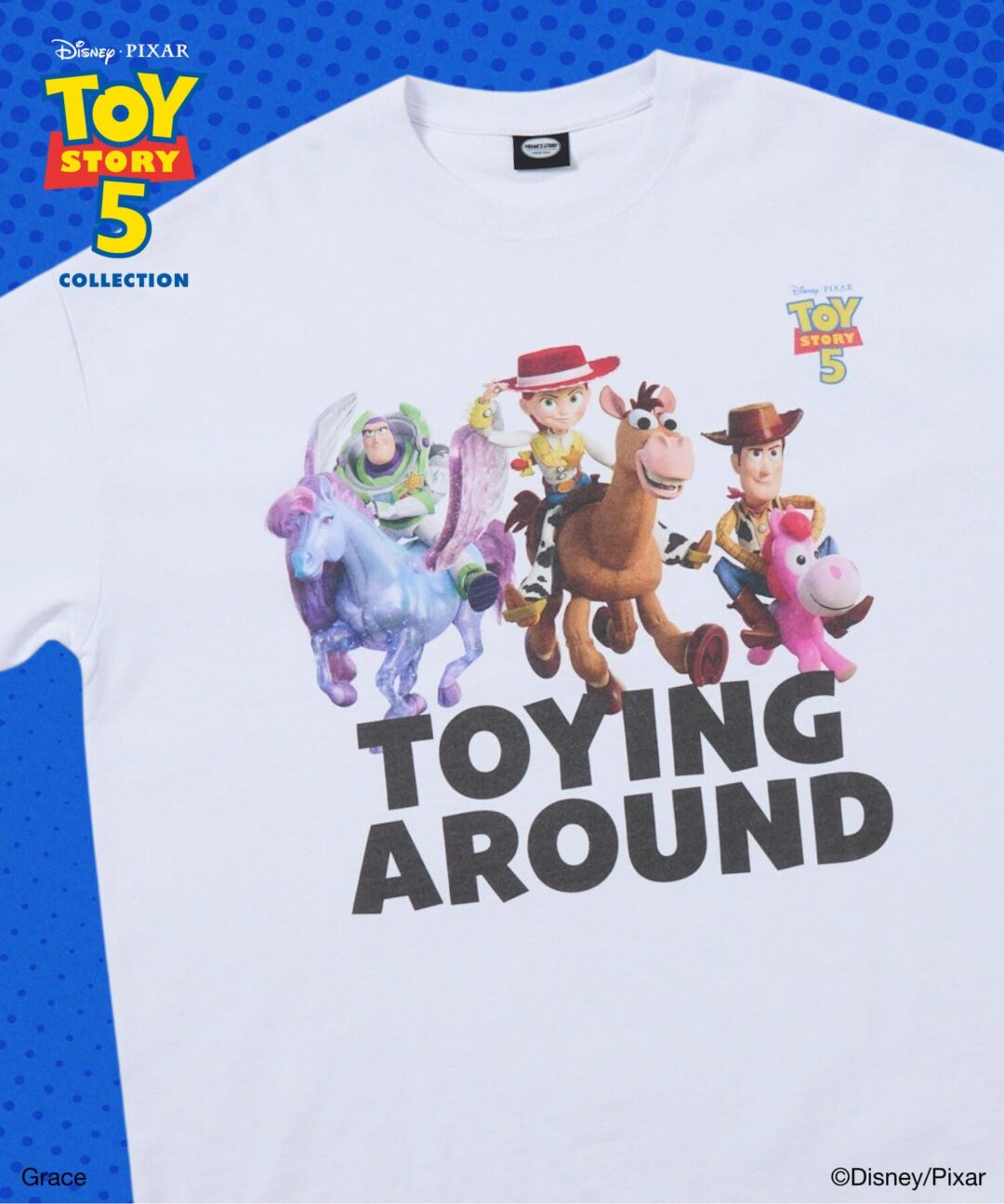 トイ・ストーリー 5 × フリークスストア 2026 SS 別注 グラフィックTシャツが5/22 12:00~予約販売 (Toy Story FREAK’S STORE)