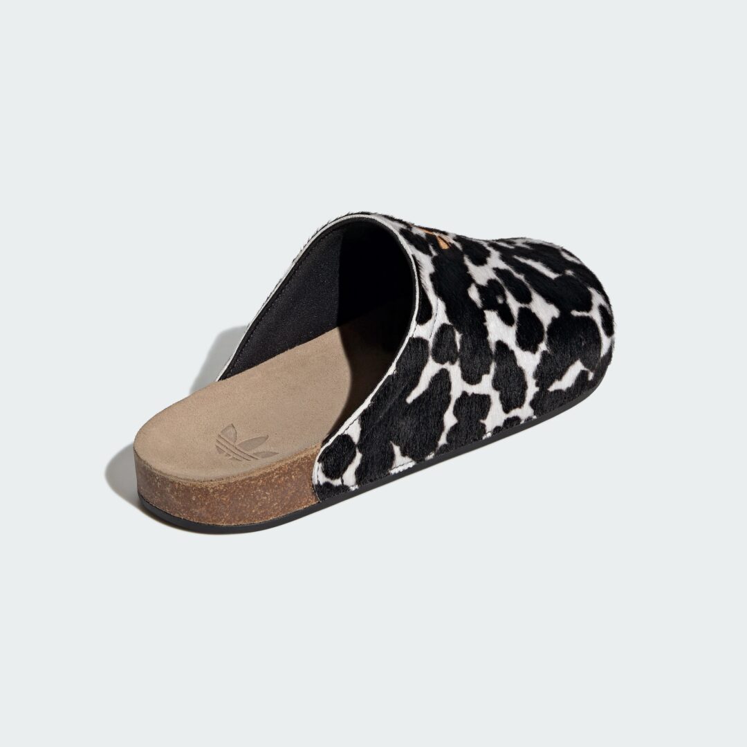 【2026年 発売】adidas Originals ADIMULE SLIDE “Cow Print/Black” (アディダス オリジナルス アディミュール スライド “カウプリント/ブラック”) [KI0407]