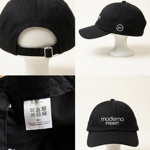 moderno × FRAGMENT キャップが2026年 5/29 21:00 発売 (モデルノ フラグメント 藤原ヒロシ)
