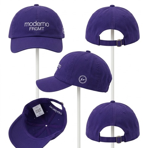 moderno × FRAGMENT キャップが2026年 5/29 21:00 発売 (モデルノ フラグメント 藤原ヒロシ)