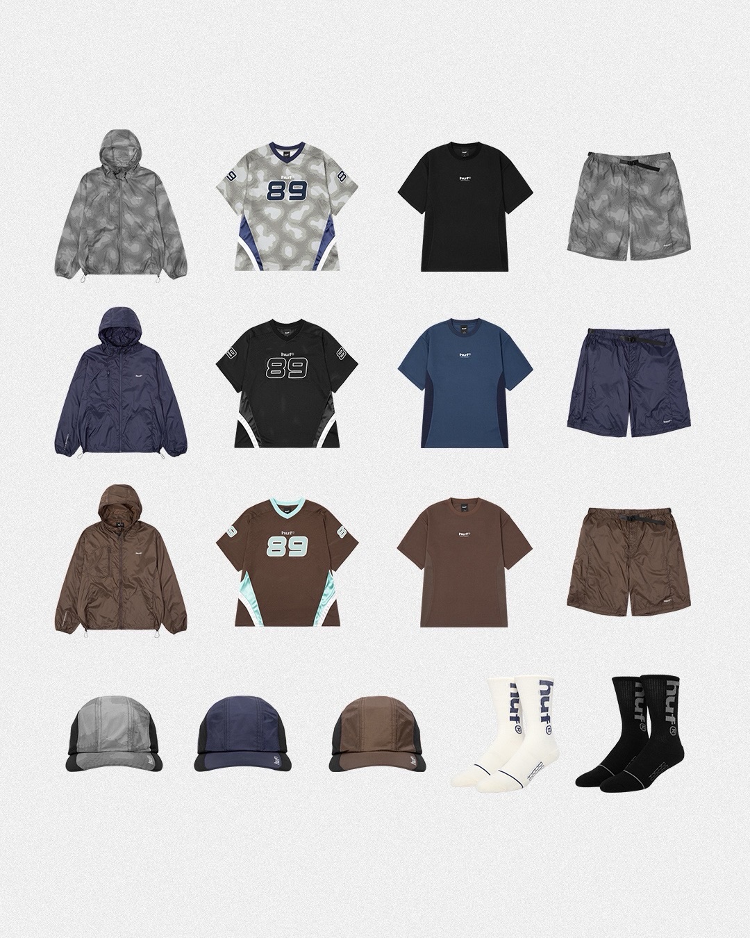 HUF “CROSS CONDITIONS COLLECTION”が2026年 5/1 発売 (ハフ 2026年 夏/サマー コレクション)