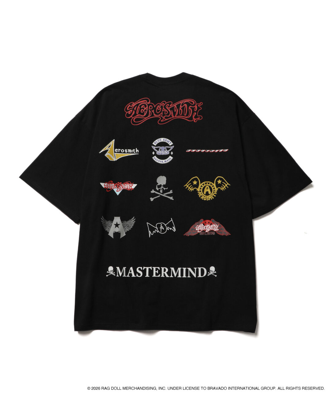 モンスター・ロック・バンド「エアロスミス」× mastermind WORLD スペシャル・ピース・コレクションが2026年 5/15 発売 (Aerosmith マスターマインド ワールド)