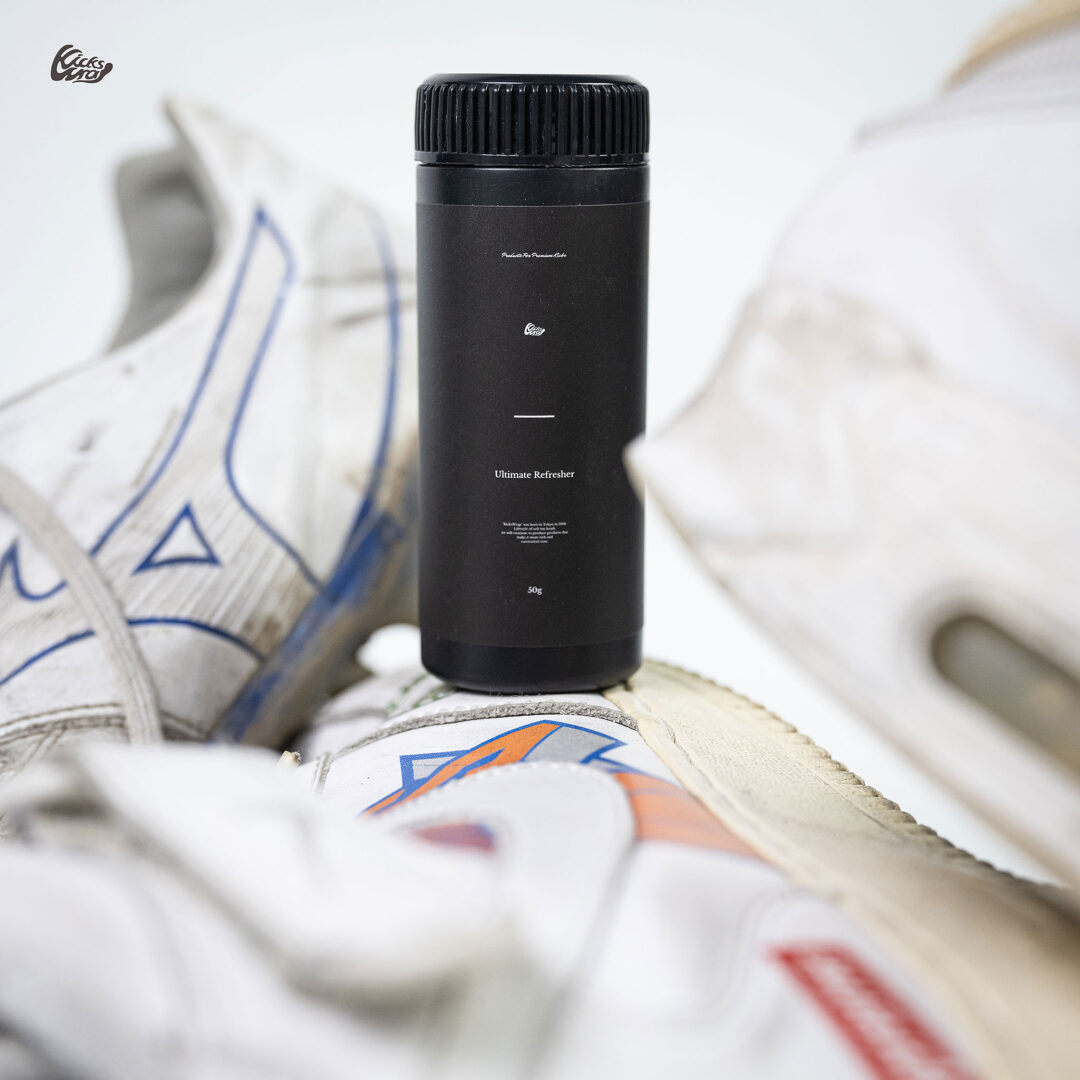 KicksWrap オリジナル強力シューズ消臭・抗菌パウダー ”Ultimate Refresher”が2026年 5/14 19:00 発売 (キックスラップ)