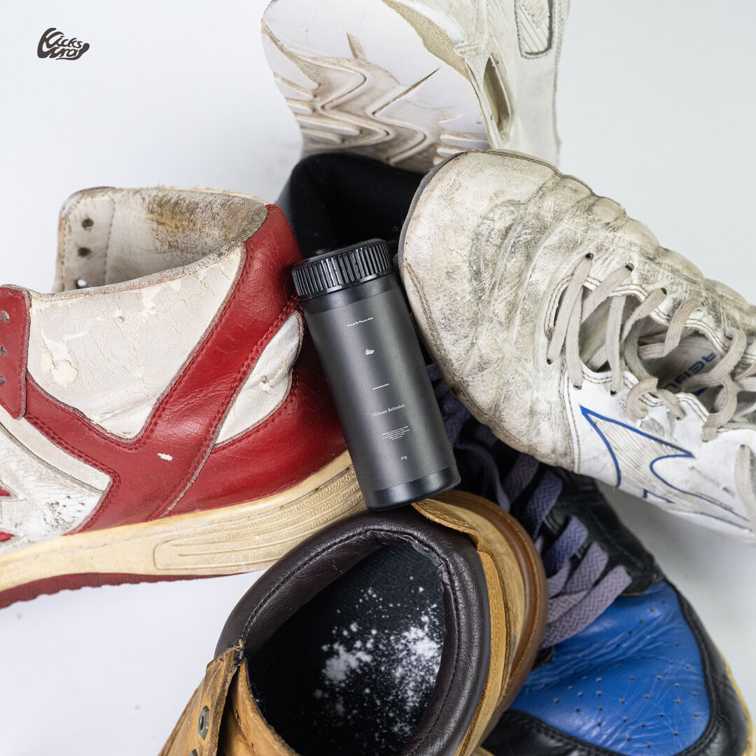 KicksWrap オリジナル強力シューズ消臭・抗菌パウダー ”Ultimate Refresher”が2026年 5/14 19:00 発売 (キックスラップ)