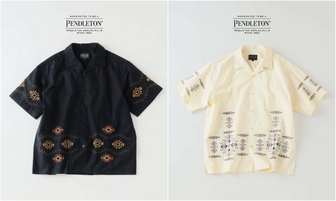 JOURNAL STANDARD relume × PENDLETON 2026 SS 別注 ”カットワーク” 刺繍 オープンカラーシャツが7月上旬 発売 (ジャーナルスタンダード ペンドルトン)
