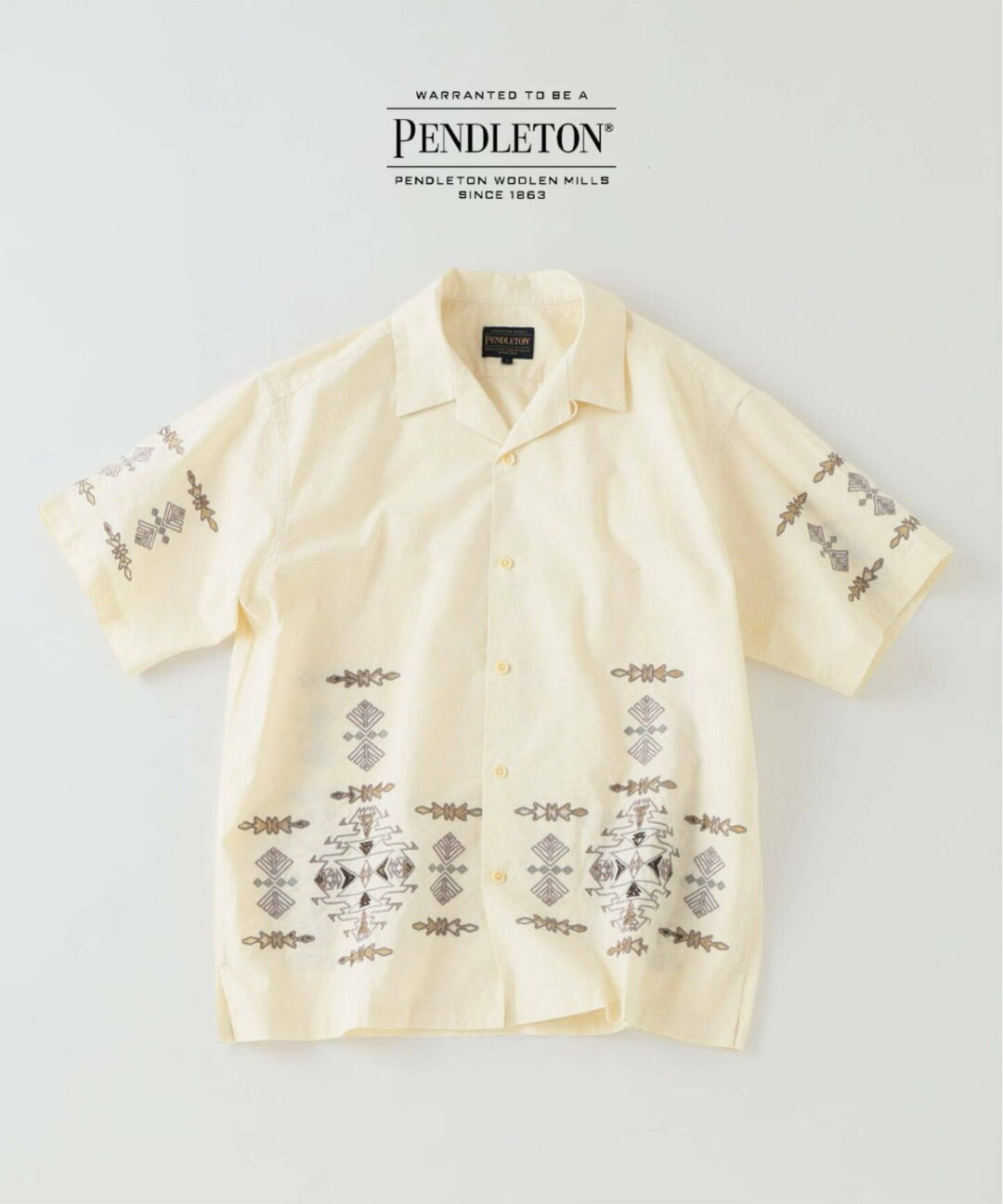 JOURNAL STANDARD relume × PENDLETON 2026 SS 別注 ”カットワーク” 刺繍 オープンカラーシャツが7月上旬 発売 (ジャーナルスタンダード ペンドルトン)
