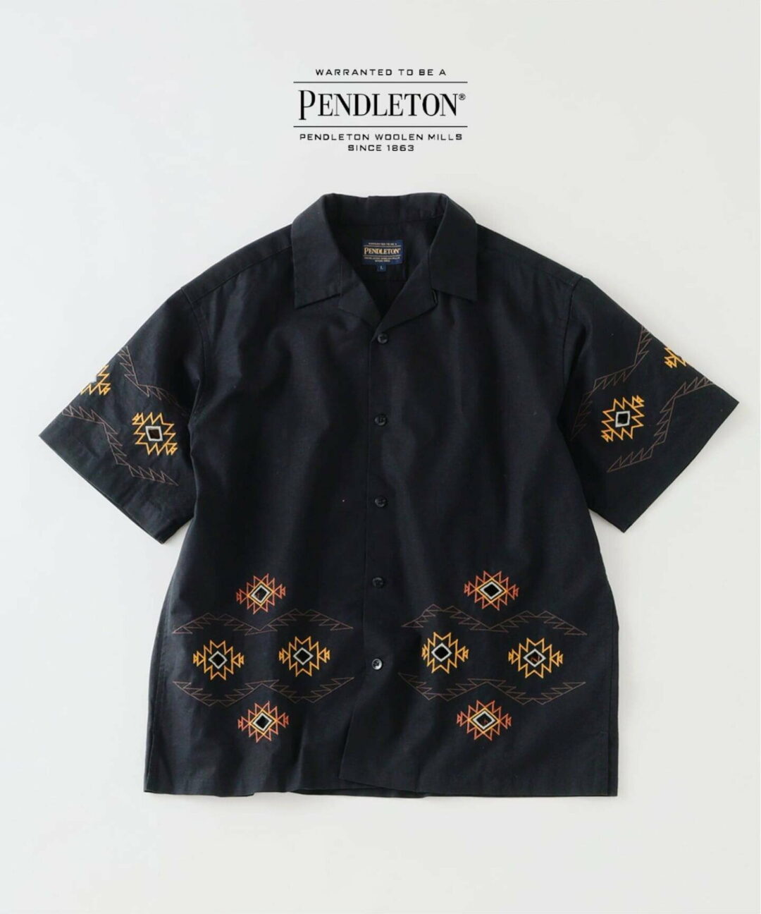 JOURNAL STANDARD relume × PENDLETON 2026 SS 別注 ”カットワーク” 刺繍 オープンカラーシャツが7月上旬 発売 (ジャーナルスタンダード ペンドルトン)